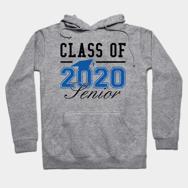 Class Of 2020 Senior Hoodie by LuckyFoxDesigns